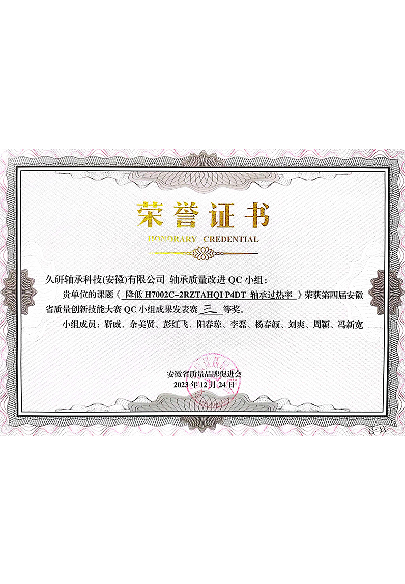 Luoyang Jiuyan roulement Co., Ltd.